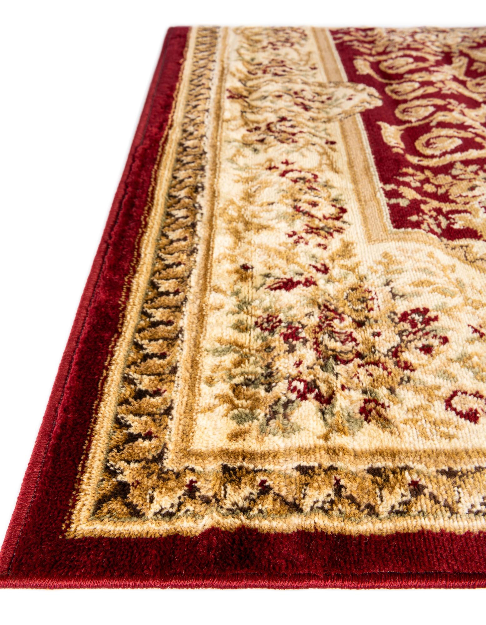 4' x 4' Classic Aubusson Square Rug