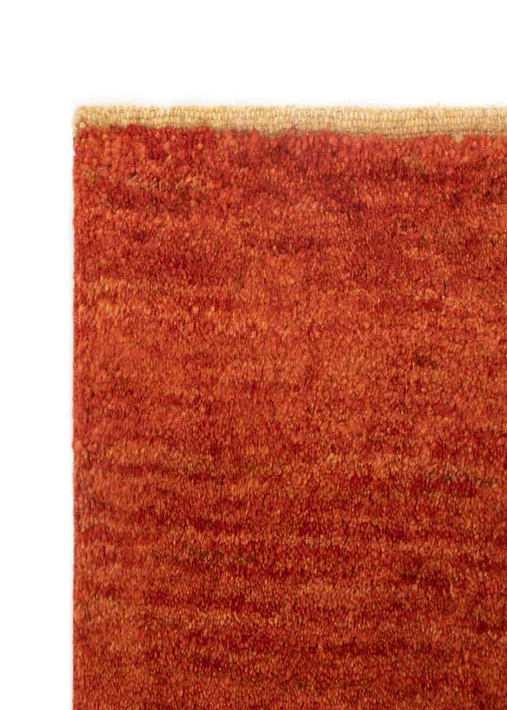 4' 7 x 5' 3 Hand Knotted Gabbeh Shouli Persian Wool Square Rug