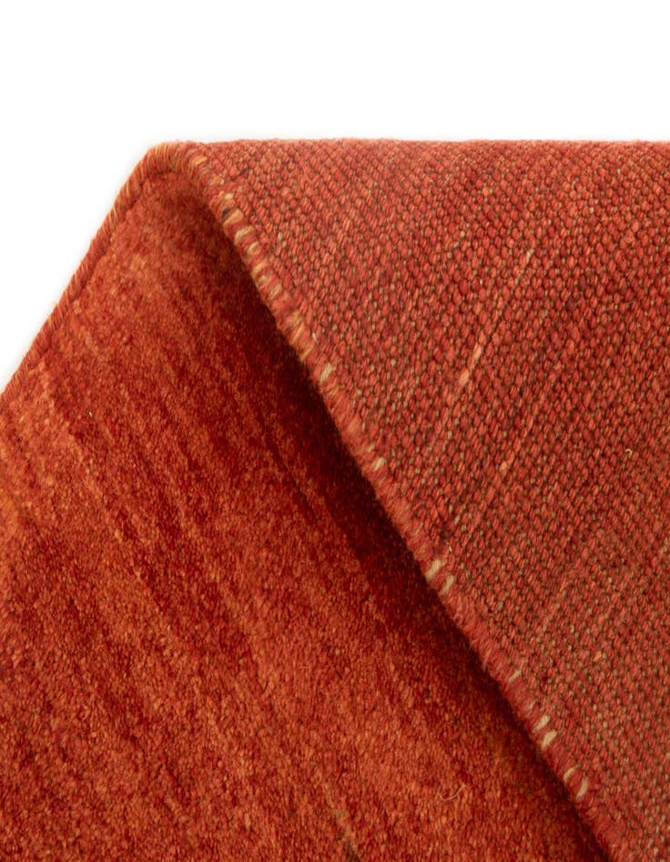Detail image of 4' 7 x 5' 3 Hand Knotted Gabbeh Shouli Persian Wool Square Rug