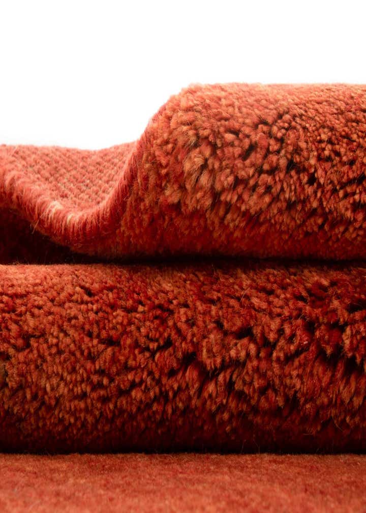 4' 7 x 5' 3 Hand Knotted Gabbeh Shouli Persian Wool Square Rug