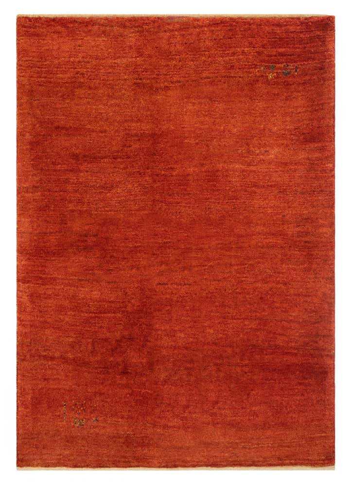 4' 7 x 5' 3 Hand Knotted Gabbeh Shouli Persian Wool Square Rug