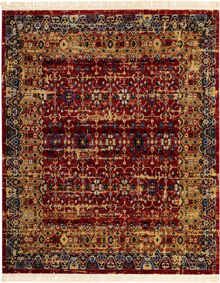 Detail image of 7' 10 x 7' 10 Georgetown Square Rug