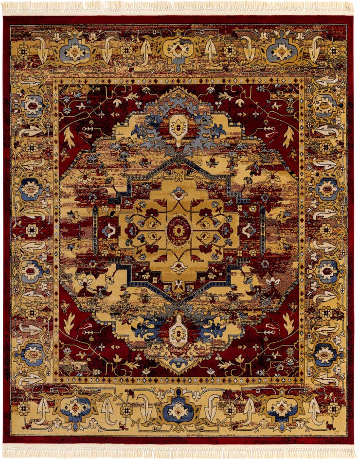 Detail image of 8' x 8' Georgetown Square Rug