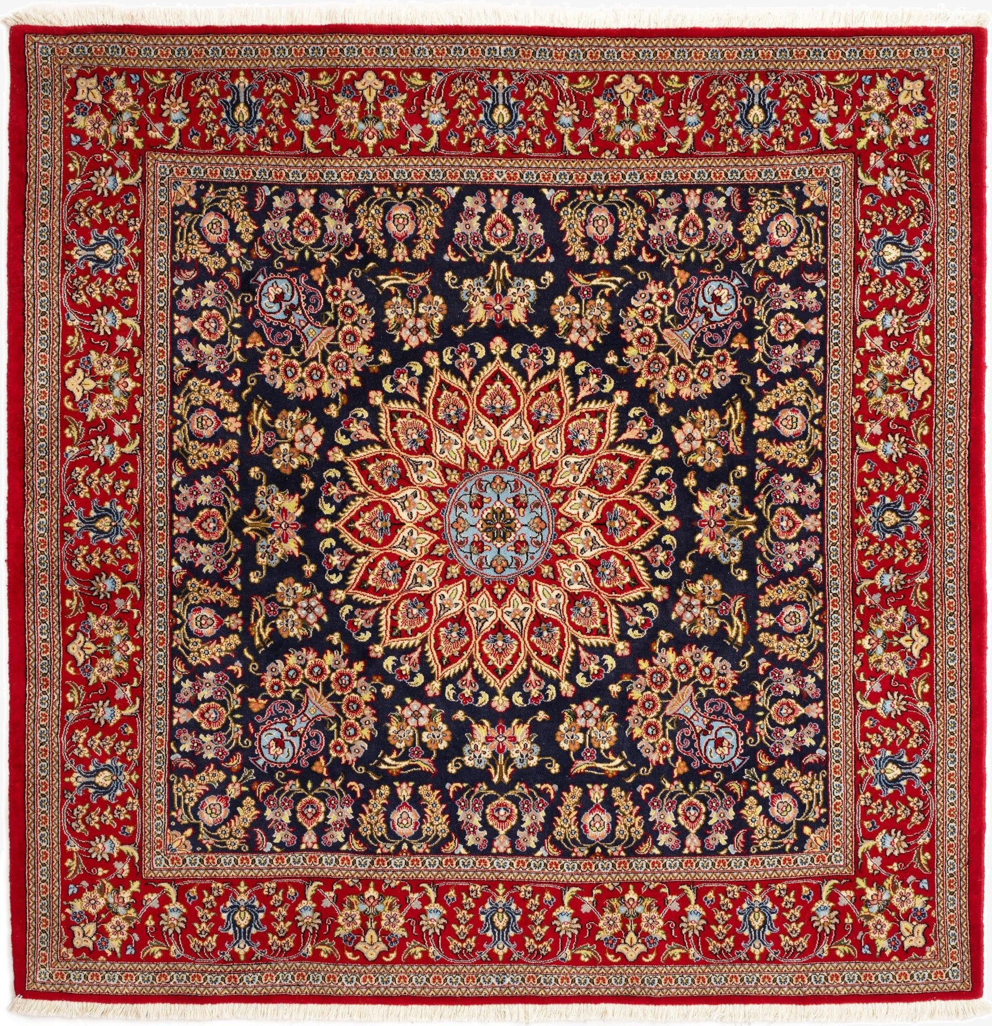 6' 7 x 6' 7 Ghom Square Rug