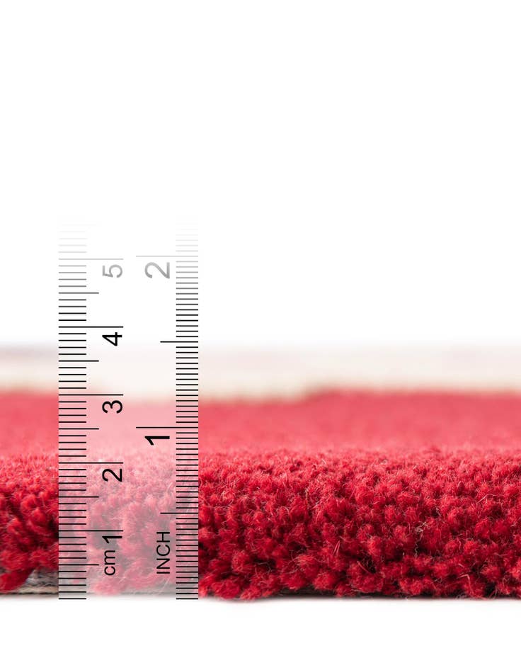 Detail image of 4' 1 x 4' 1 Handtufted Wool Square Rug