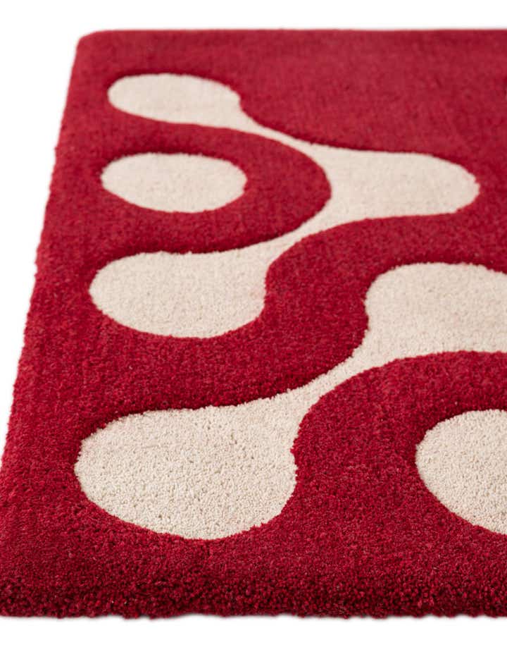 4' 1 x 4' 1 Handtufted Wool Square Rug