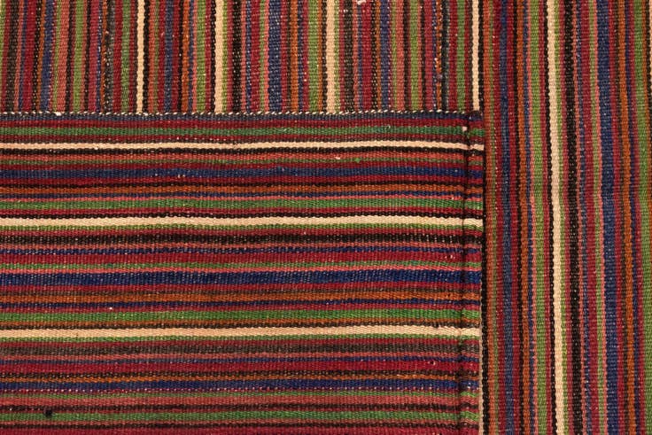 Detail image of 7' 4 x 7' 5 Harssin Kilim Square Rug