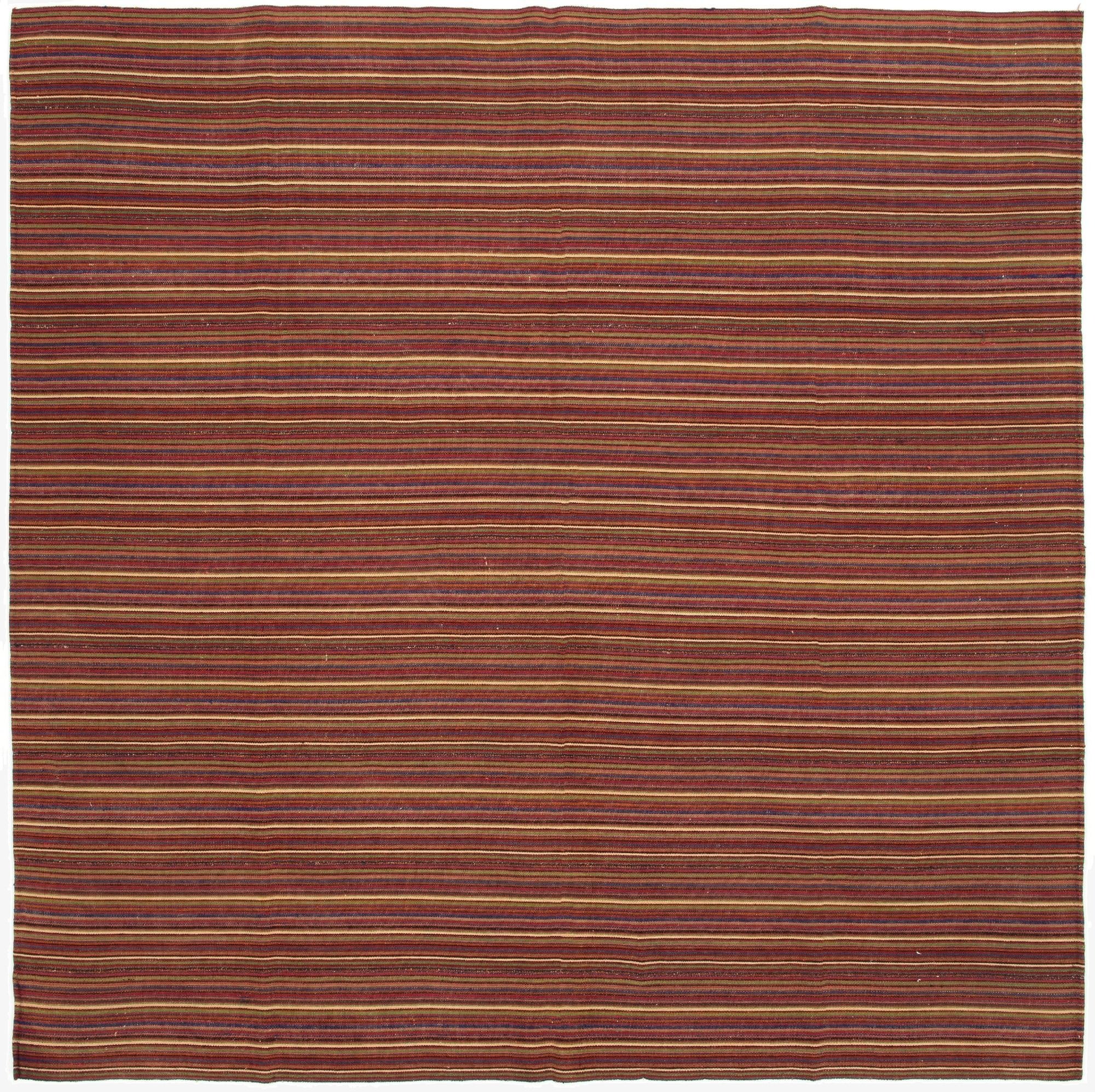 7' 4 x 7' 5 Harssin Kilim Square Rug