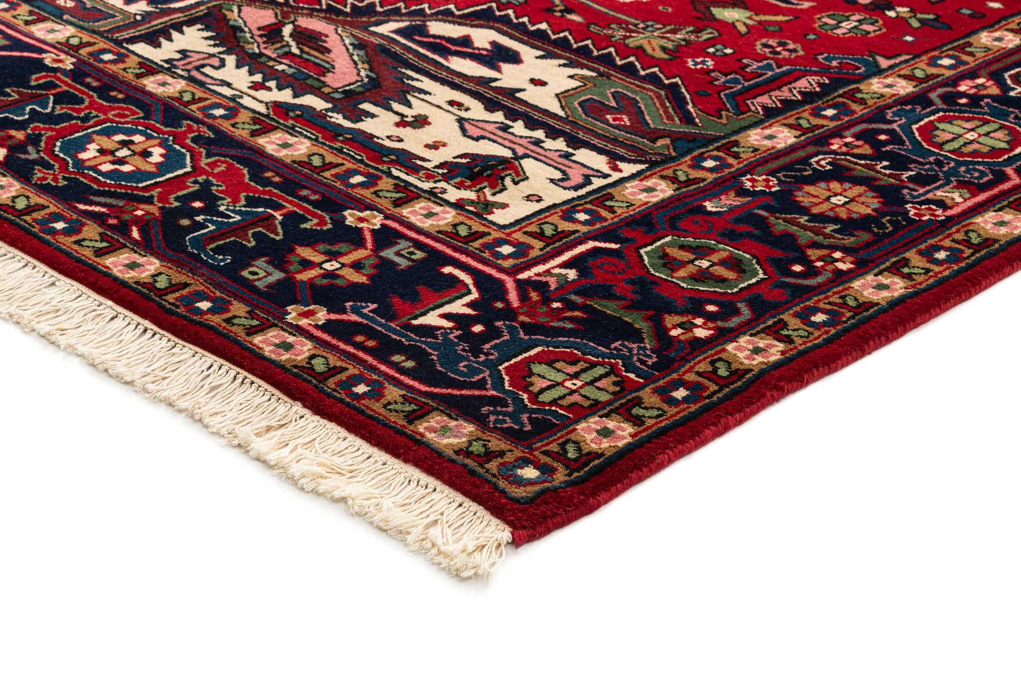 8' 3 x 8' 3 Heriz Wool Square Rug