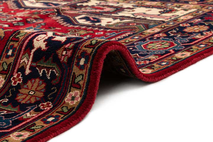 8' 3 x 8' 3 Heriz Wool Square Rug