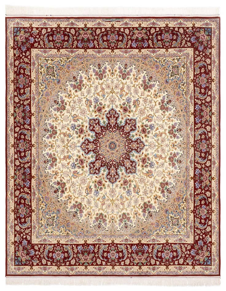 Detail image of 8' 3 x 8' 3 Isfahan Square Rug