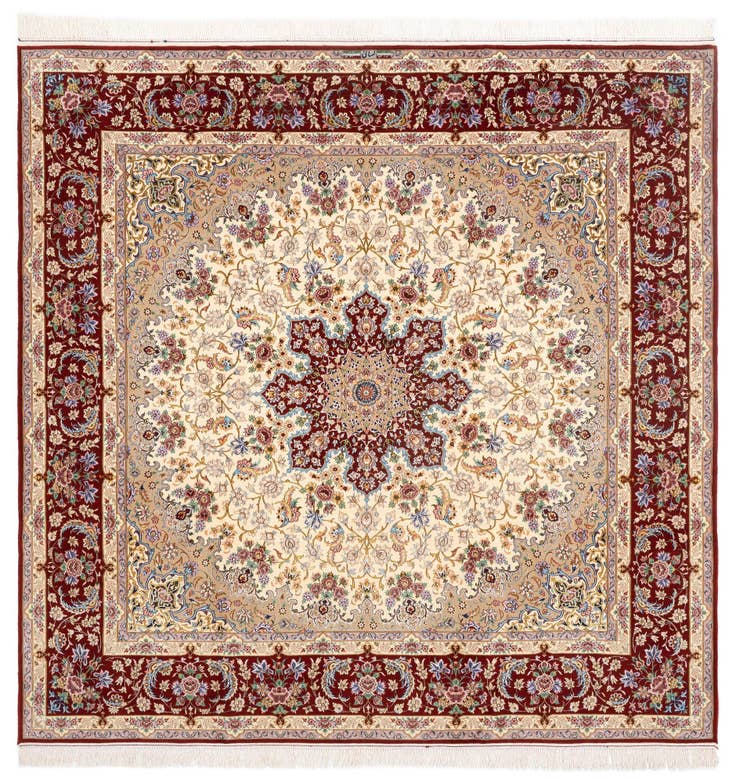 Detail image of 8' 3 x 8' 3 Isfahan Square Rug