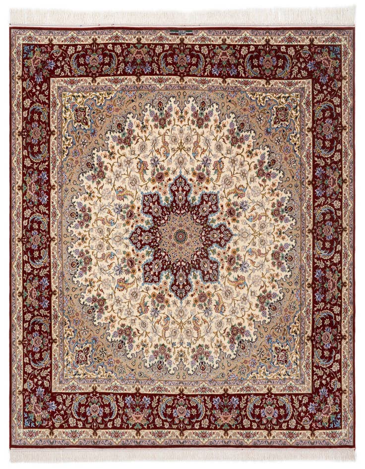 Detail image of 8' 4 x 8' 4 Isfahan Square Rug