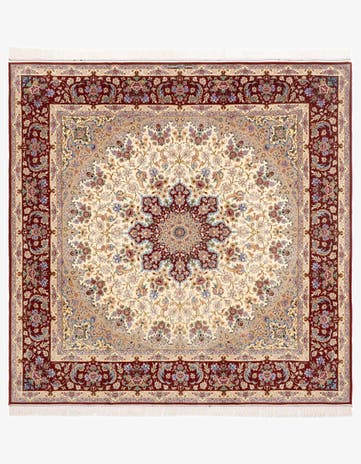 8' 3 x 8' 3 Isfahan Square Rug