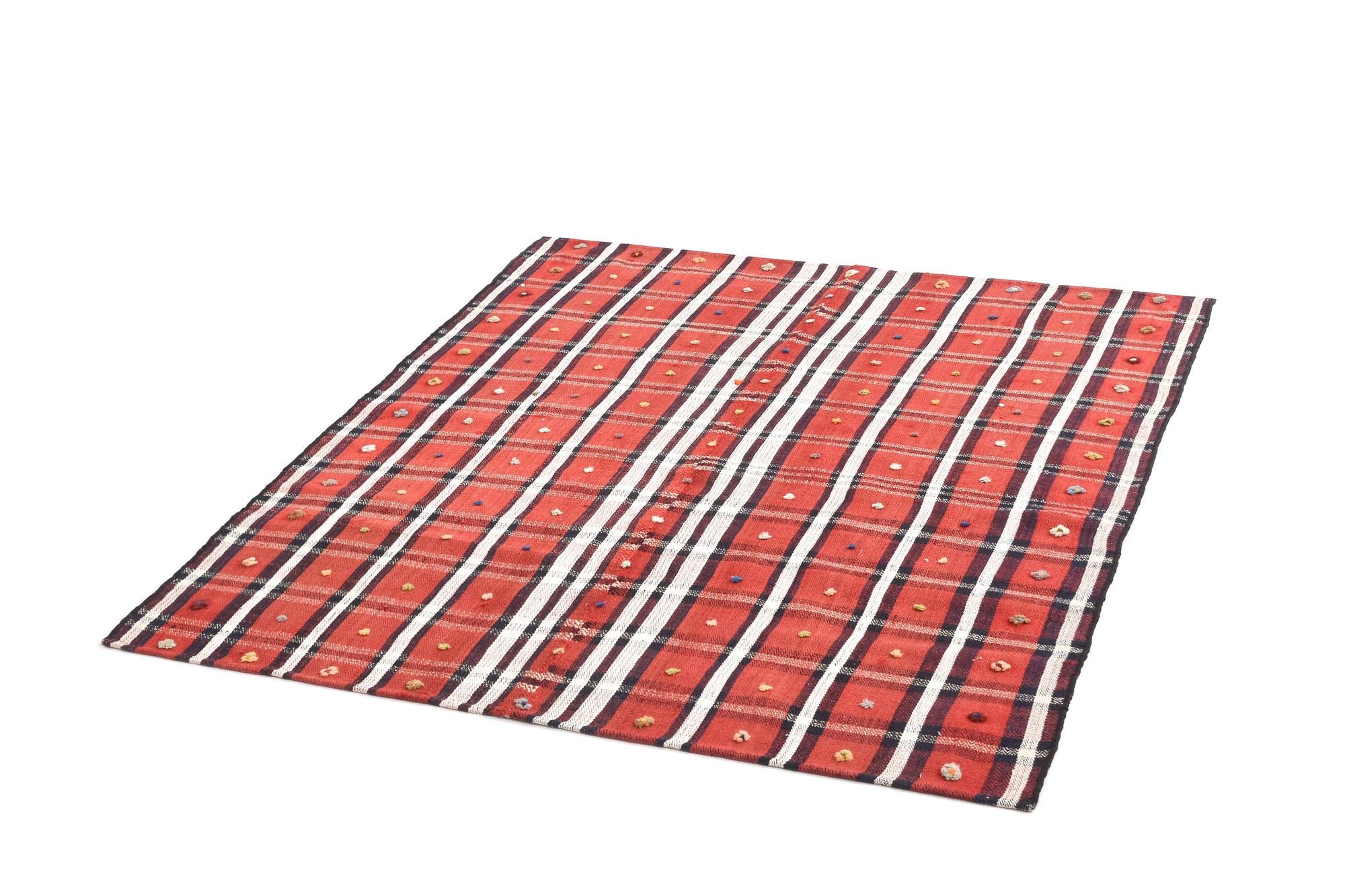 4' 6 x 5' 2 Jajim Square Rug