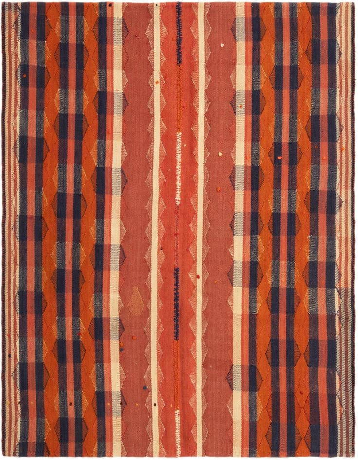 Detail image of 4' 9 x 5' 3 Jajim Square Rug