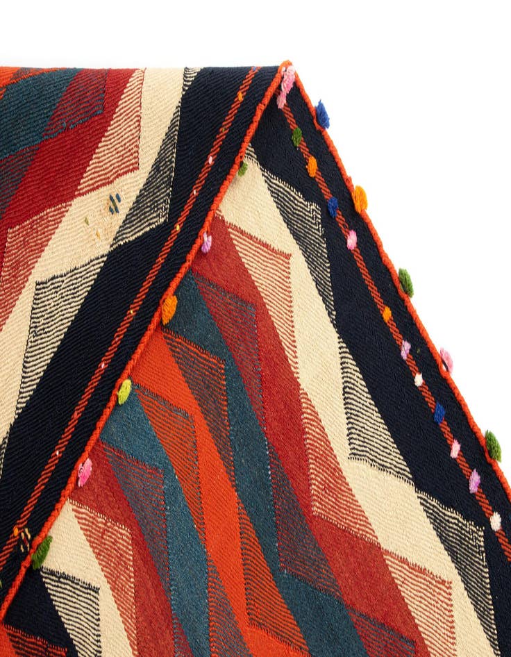 Detail image of 5' 8 x 6' 2 Jajim Wool Square Rug