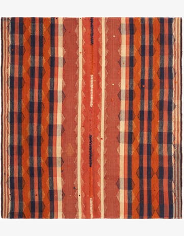 4' 9 x 5' 3 Jajim Square Rug