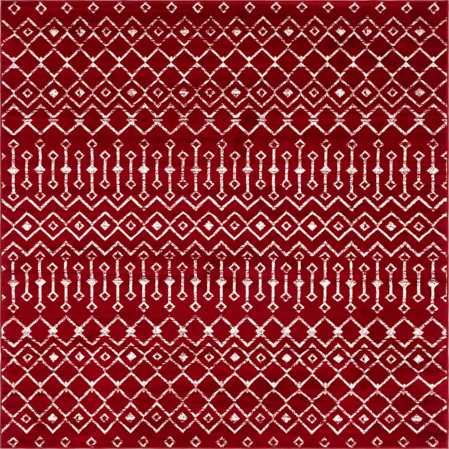 7' 10 x 7' 10 Kasbah Trellis Square Rug