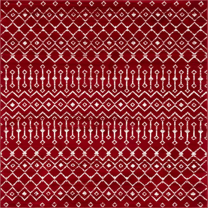 7' 10 x 7' 10 Kasbah Trellis Square Rug