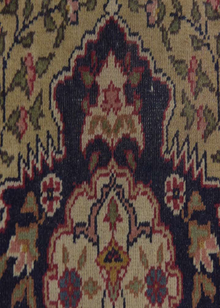 11' 6 x 13' 5 Hand Knotted Kashmir Wool Square Rug