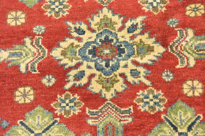 3' 1 x 3' 5 Hand Knotted Kazak Square Rug