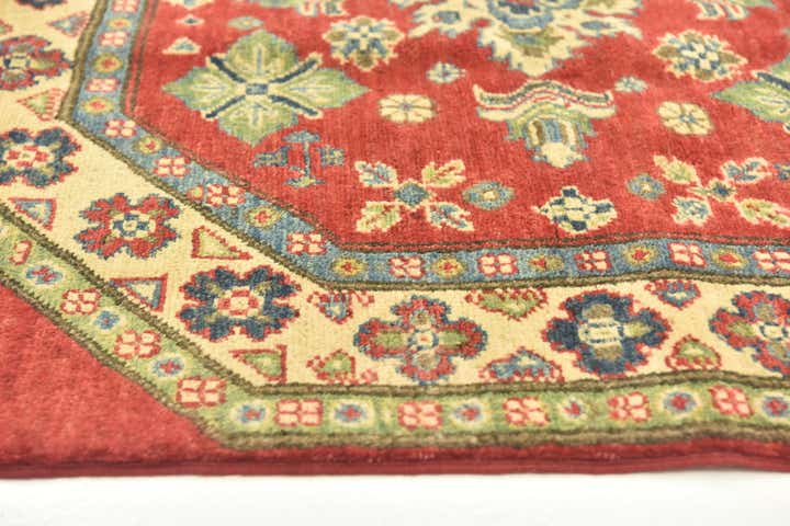 3' 1 x 3' 5 Hand Knotted Kazak Square Rug