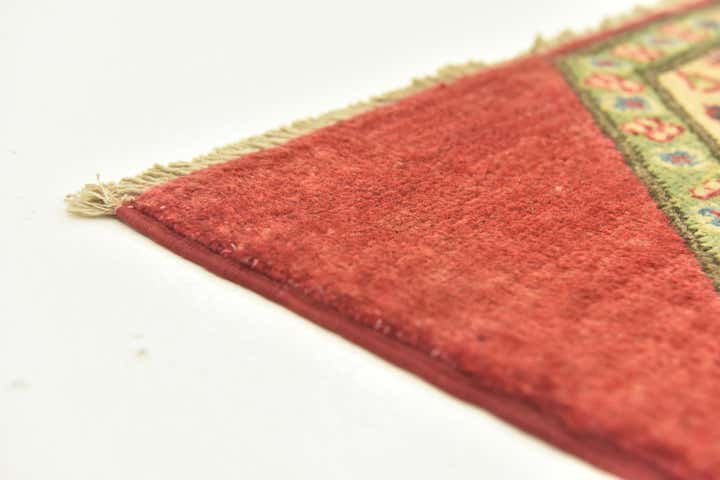3' 1 x 3' 5 Hand Knotted Kazak Square Rug