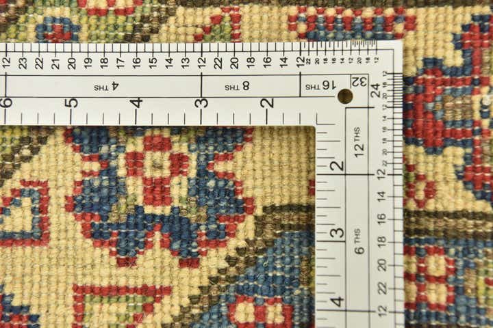 3' 1 x 3' 5 Hand Knotted Kazak Square Rug