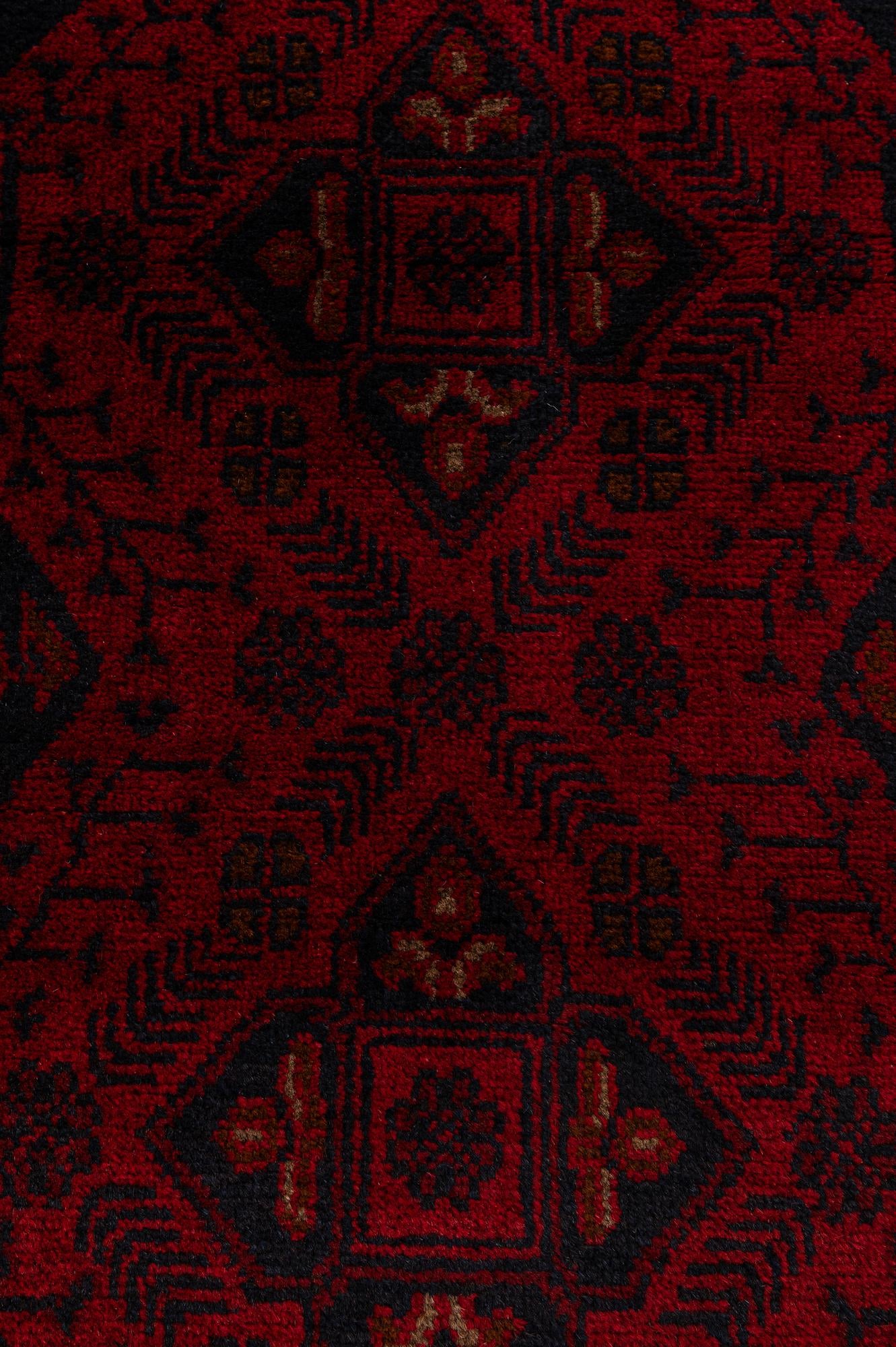 2' 7 x 6' 6 Hand Knotted Khal Mohammadi Wool Square Rug