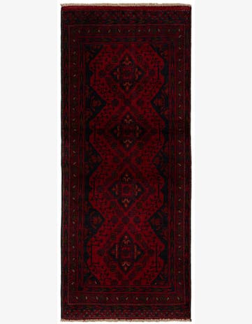 2' 7 x 6' 6 Hand Knotted Khal Mohammadi Wool Square Rug