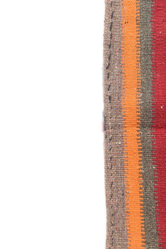 3' 6 x 3' 9 Hand Woven Kilim Afghan Wool Square Rug