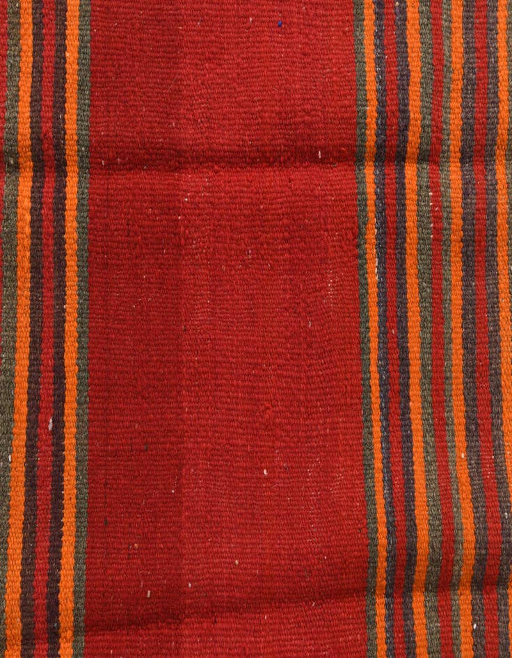 Detail image of 3' 6 x 3' 9  Hand Woven Kilim Fars Wool Square Rug