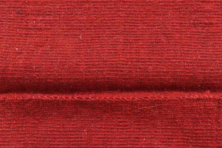 4' x 4' 2 Hand Woven Kilim Modern Wool Square Rug