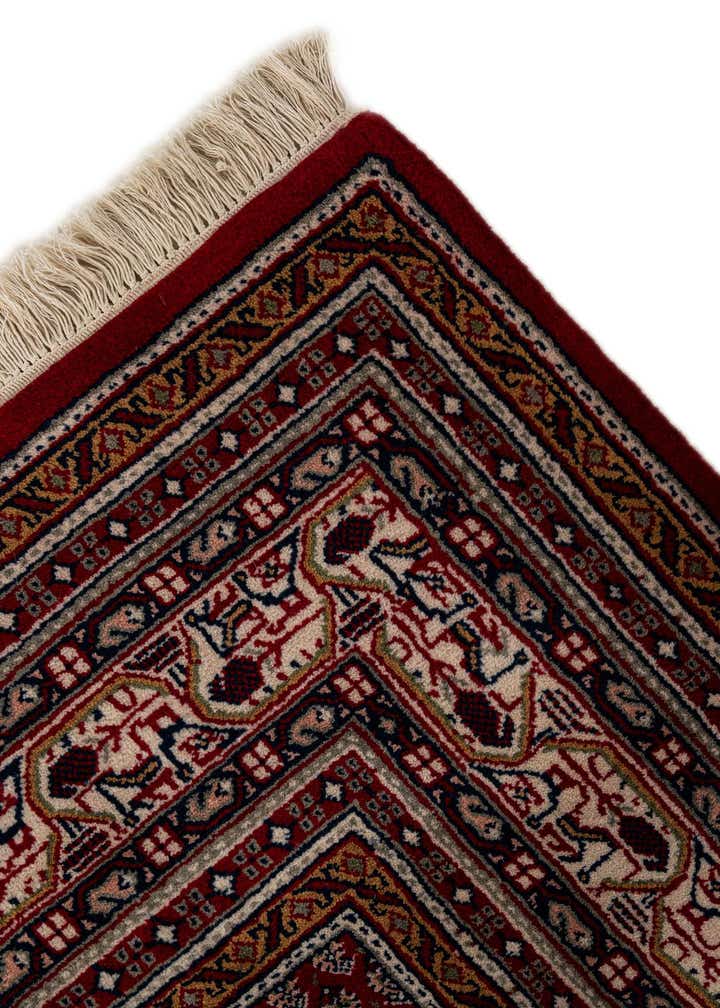 6' 3 x 6' 4 Hand Knotted Mir Wool Square Rug