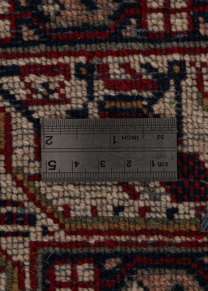 6' 3 x 6' 4 Hand Knotted Mir Wool Square Rug