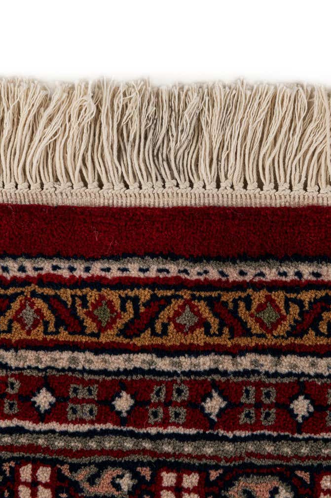 6' 3 x 6' 4 Hand Knotted Mir Wool Square Rug
