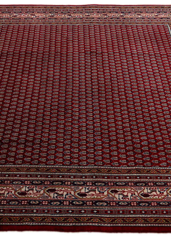 6' 3 x 6' 4 Hand Knotted Mir Wool Square Rug