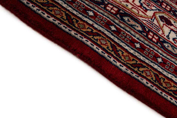 6' 3 x 6' 4 Hand Knotted Mir Wool Square Rug