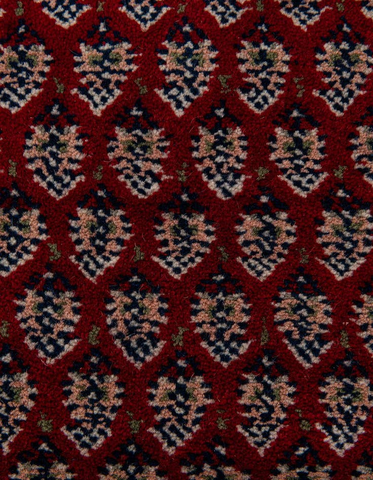 Detail image of 6' 3 x 6' 4  Hand Knotted Mir Wool Square Rug