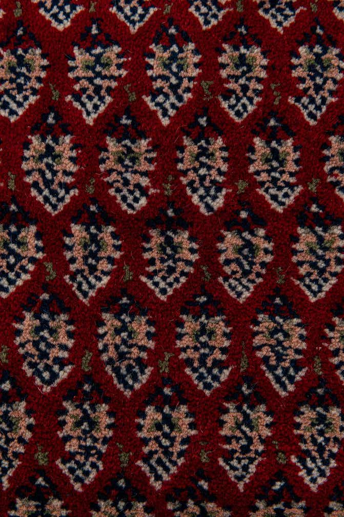 6' 3 x 6' 4 Hand Knotted Mir Wool Square Rug