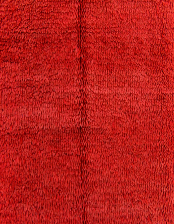 Detail image of 4' 6 x 5' 4 Hand Knotted Moroccan Wool Square Rug