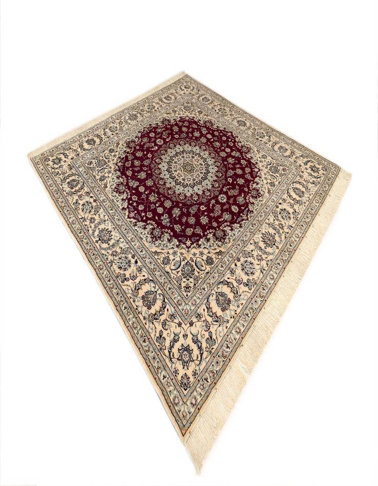 Detail image of 8' 1 x 8' 3 Nain Square Rug