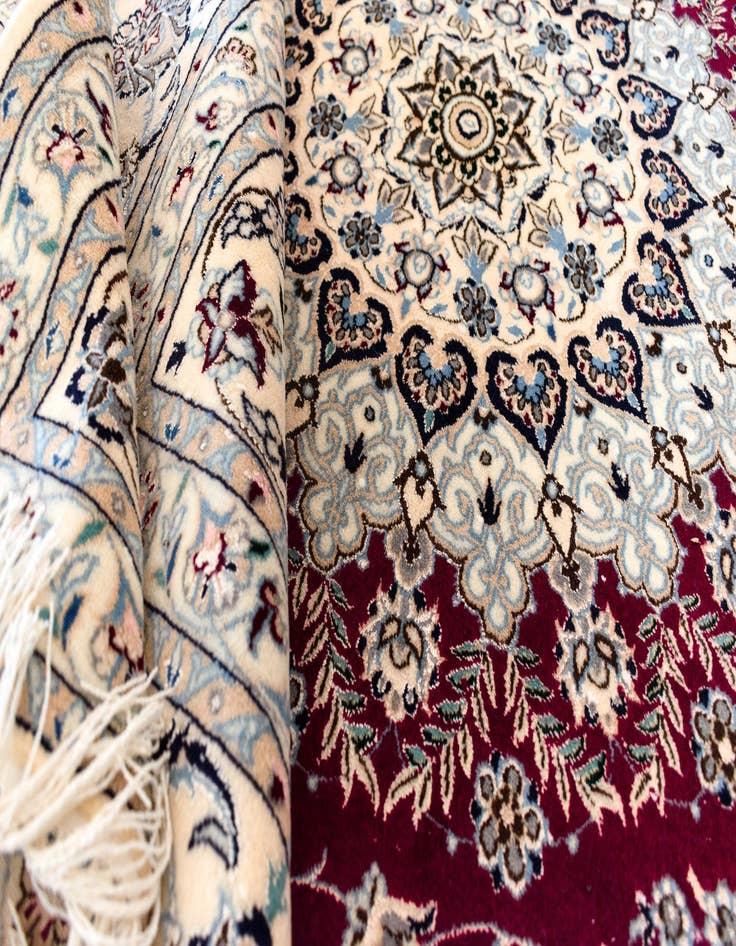 Detail image of 8' 1 x 8' 3 Nain Square Rug