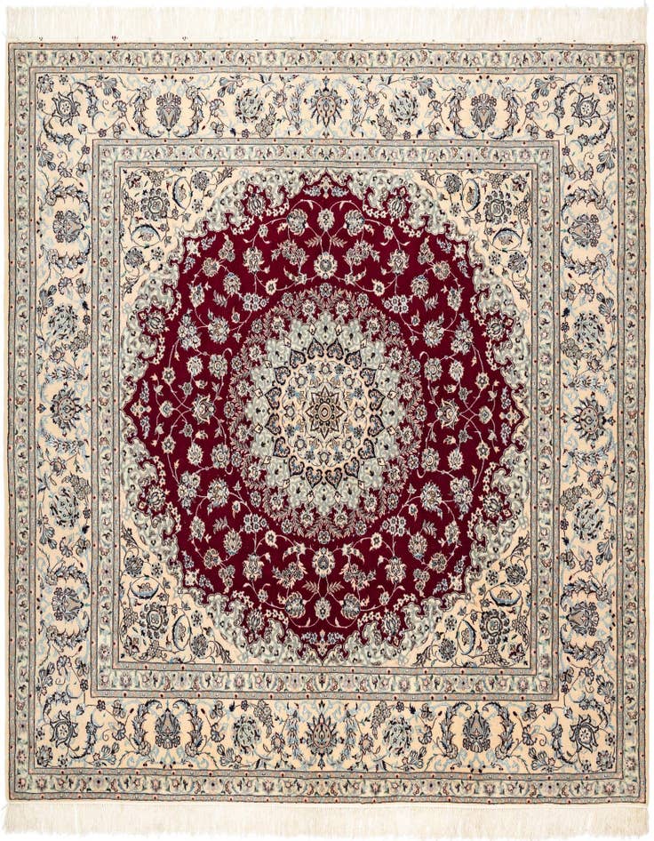 Detail image of 8' 1 x 8' 3 Nain Square Rug
