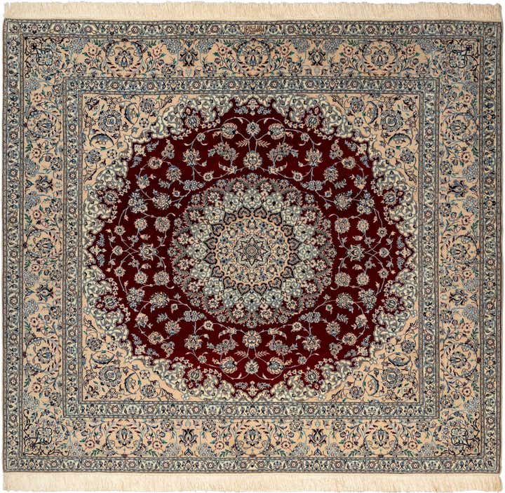 6' 4 x 6' 10 Nain Square Rug