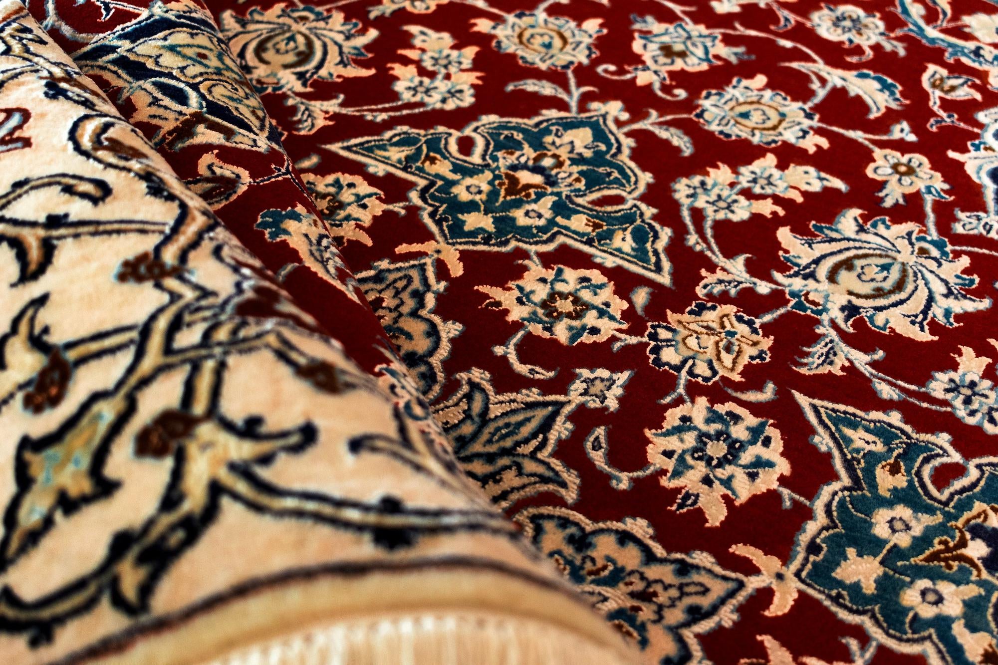 7' 3 x 7' 5 Nain Square Rug