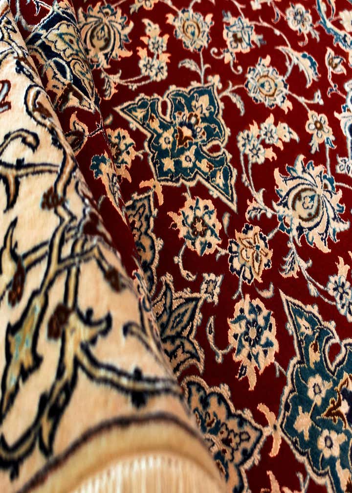 7' 3 x 7' 5 Nain Square Rug
