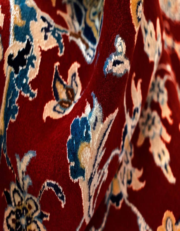 Detail image of 7' 3 x 7' 5 Nain Square Rug