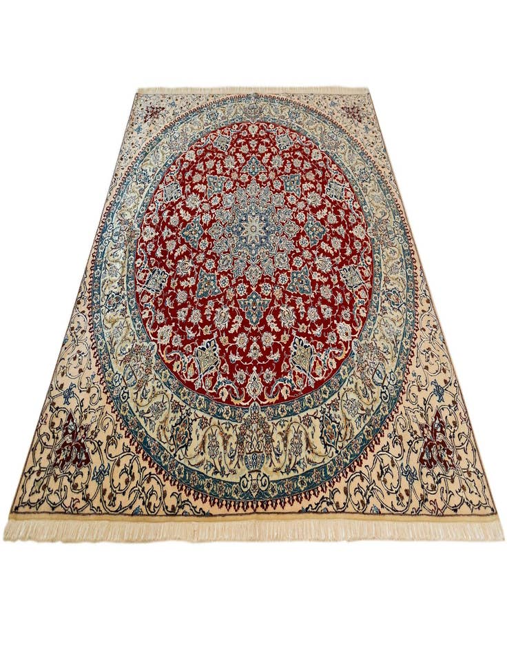 Detail image of 7' 3 x 7' 5 Nain Square Rug